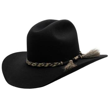 Akubra Rough Rider Black Hat