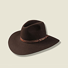 Akubra Riverina Loden Brown Hat