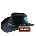 Akubra Snowy River Black Hat
