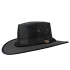 Barmah Drover Cooler Hat Black - 1057BL